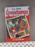 Vintage 1992 Say Cheese and Die! Goosebumps #4 Softcover