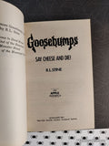 Vintage 1992 Say Cheese and Die! Goosebumps #4 Softcover