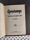 Vintage 1993 The Curse of the Mummy's Tomb Goosebumps #5 Softcover