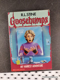 Vintage 1994 My Hairiest Adventure Goosebumps #26 Softcover, Like New