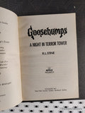 Vintage 1995 A Night in Terror Tower Goosebumps #27 Softcover