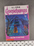Vintage 1992 8th Printing Welcome to Dead House (Unnumbered) Goosebumps Softcover