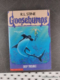 Vintage 1994 Deep Trouble Goosebumps #19 Softcover