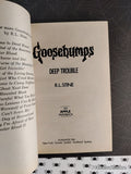 Vintage 1994 Deep Trouble Goosebumps #19 Softcover
