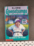Vintage 1995 1st Printing The Horror at Camp Jellyjam Goosebumps #33 Softcover
