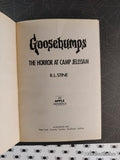 Vintage 1995 1st Printing The Horror at Camp Jellyjam Goosebumps #33 Softcover