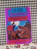 Vintage 1996 1st Printing Night in Werewolf Woods #5 Give Yourself Goosebumps Softcover
