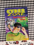 Vintage 1997 1st Printing Cyber Zone: Meltdown Man by S.F. Black Softcover