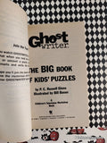 Vintage 1992 1st Printing Ghost Writer: The Big Book of Kids' Puzzles Softcover