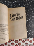 Vintage 1994 I Saw You That Night! by R.L. Stine Scholastic Softcover
