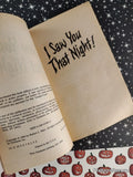 Vintage 1994 I Saw You That Night! by R.L. Stine Scholastic Softcover