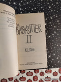 Vintage 1991 The Babysitter II by R.L. Stine Softcover