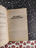 Vintage 1991 1st Printing My Teacher Glows in the Dark by Bruce Coville Softcover