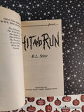 Vintage 1992 Hit and Run by R.L. Stine Scholastic Softcover
