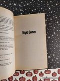 Vintage 1996 1st Printing Night Games Fear Street Softcover