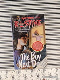 Vintage 1996 1st Printing The Boy Next Door Fear Street Softcover
