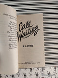 Vintage 1994 1st Printing Call Waiting by R.L. Stine Softcover