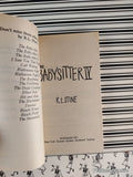 Vintage 1995 1st Printing The Babysitter IV by R.L. Stine Softcover