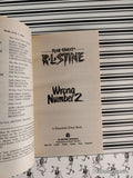 Vintage 1995 1st Printing Wrong Number 2 Fear Street Softcover
