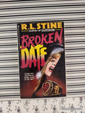 Vintage 1991 Broken Date by R.L. Stine Softcover