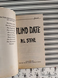 Vintage 1986 Blind Date by R.L. Stine Softcover