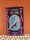 Vintage 1992 1st Printing Free Fall by D.F. Mills Softcover