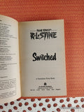 Vintage 1995 1st Printing Switched Fear Street Softcover