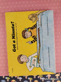 Vintage 1975 1st Printing Got a Minute? Quick Science Experiments... TW2888 Scholastic Softcover, Like New