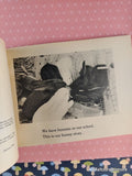 Vintage 1974 1st Printing Bunnies in School TW2510 Scholastic Softcover, Like New