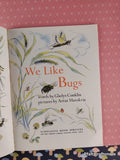 Vintage 1974 1st Printing We Like Bugs TW2734 Scholastic Softcover