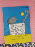 Vintage 1975 1st Printing My Cat Likes to Hide in Boxes TW3385 Scholastic Softcover
