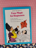Vintage 1979 1st Printing Easy Magic for Beginners Scholastic Softcover, Like New