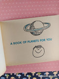Vintage 1970 A Book of Planets for You TW3834 Scholastic Softcover, Like New