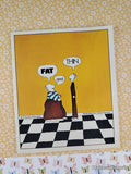Vintage 1975 Fat and Thin MacMillan Reading Program Softcover, Like New