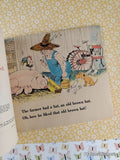 Vintage 1972 4th Printing Who Took the Farmer's Hat? TJ1253 Scholastic Softcover, Like New