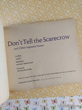 Vintage 1973 3rd Printing Don't Tell the Scarecrow TJ1344 Scholastic Softcover, Like New