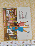 Vintage 1968 1st Printing Apron On Apron Off TJ1096 Scholastic Softcover