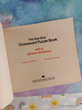 Vintage 1973 The See-Saw Crossword Puzzle Book TJ2199 Scholastic Softcover