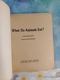 Vintage 1971 1st Printing What Do Animals Eat? TJ1796 Scholastic SoftcoverVintage 1971 1st Printing What Do Animals Eat? TJ1796 Scholastic Softcover