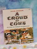 Vintage 1975 1st Printing A Crowd of Cows TJ3016 Scholastic Softcover