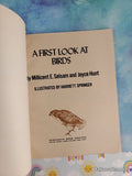 Vintage 1975 1st Printing A First Look at Birds TJ3152 Scholastic Softcover, Like New