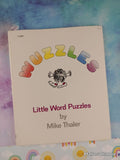 Vintage 1975 Wuzzles Little Word Puzzles TJ3027 Scholastic Softcover