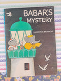Vintage 1978 Babar's Mystery by Laurent De Brunhoff Scholastic Softcover