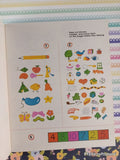 Vintage 1979 & Andy Learn to Count Sticker/Activity Book Whitman Softcover, Like New