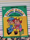 Vintage 1981 Raggedy Ann Paint Book Whitman Softcover, Like New