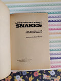 Vintage 1973 1st Printing Let's Find Out About Snakes Reader's Digest Softcover