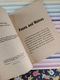 Vintage 1976 1st Printing Foxes and Wolves by Charles L. Ripper Reader's Digest Softcover