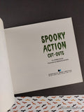 Vintage 1980 1st Printing Spooky Action Cut-Outs Scholastic Softcover, Like New
