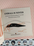 Vintage 1963 Animals in Winter Scholastic Softcover, Like New