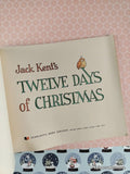 Vintage 1973 1st Printing Jack Kent's Twelve Days of Christmas TJ3551 Scholastic Softcover